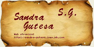 Sandra Guteša vizit kartica